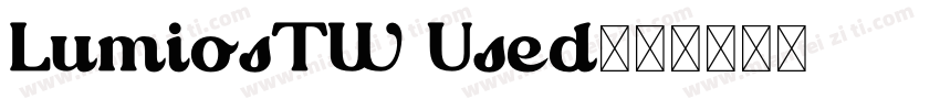 LumiosTW Used字体转换